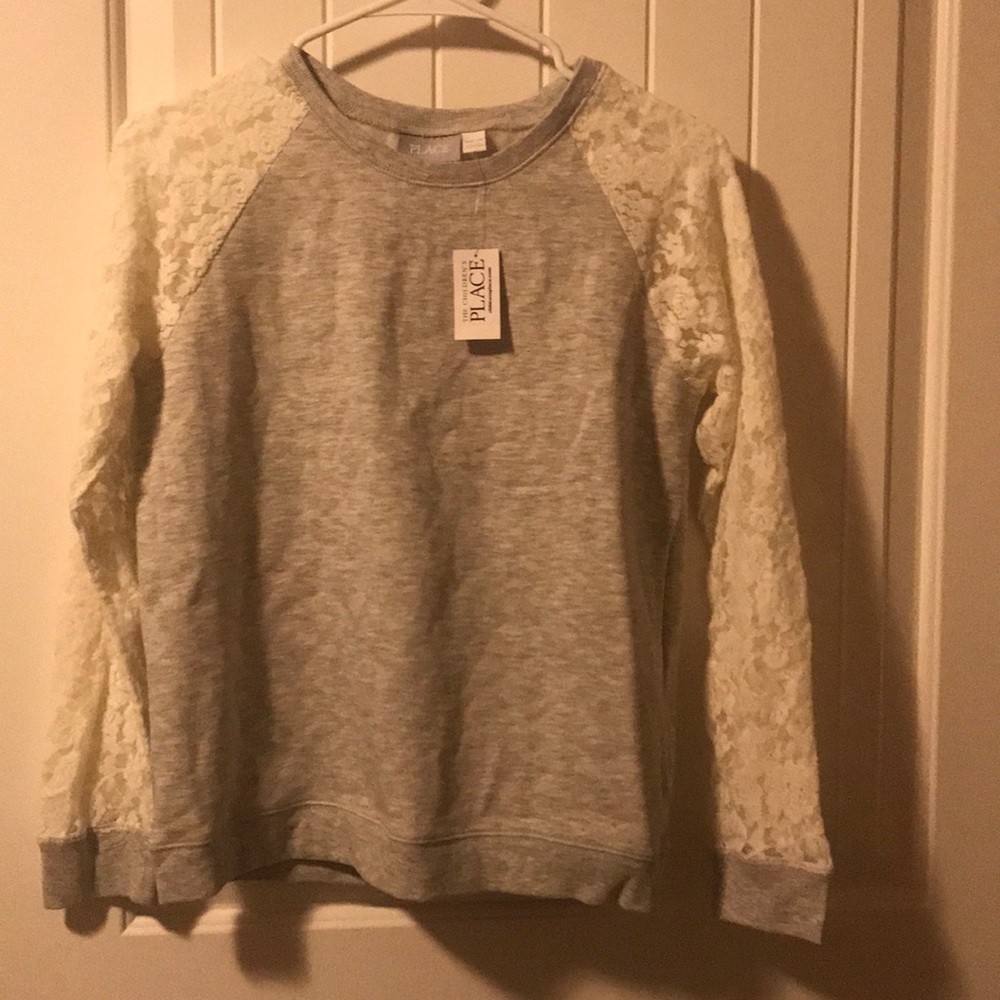 Girls Lace Sleeve Top NWT Children’s Place